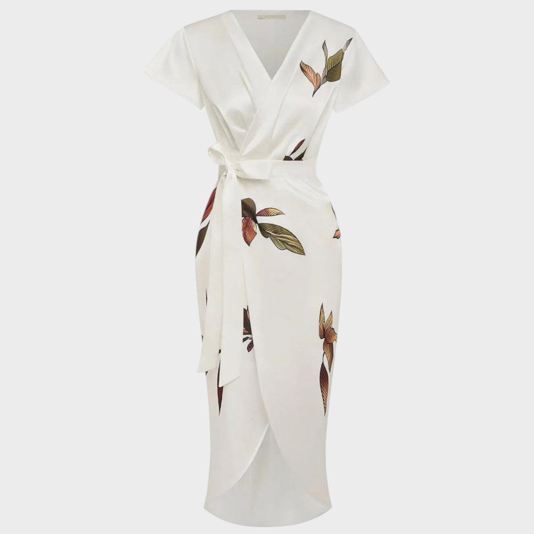 Rita - Vestido Elegante com Decote em V
