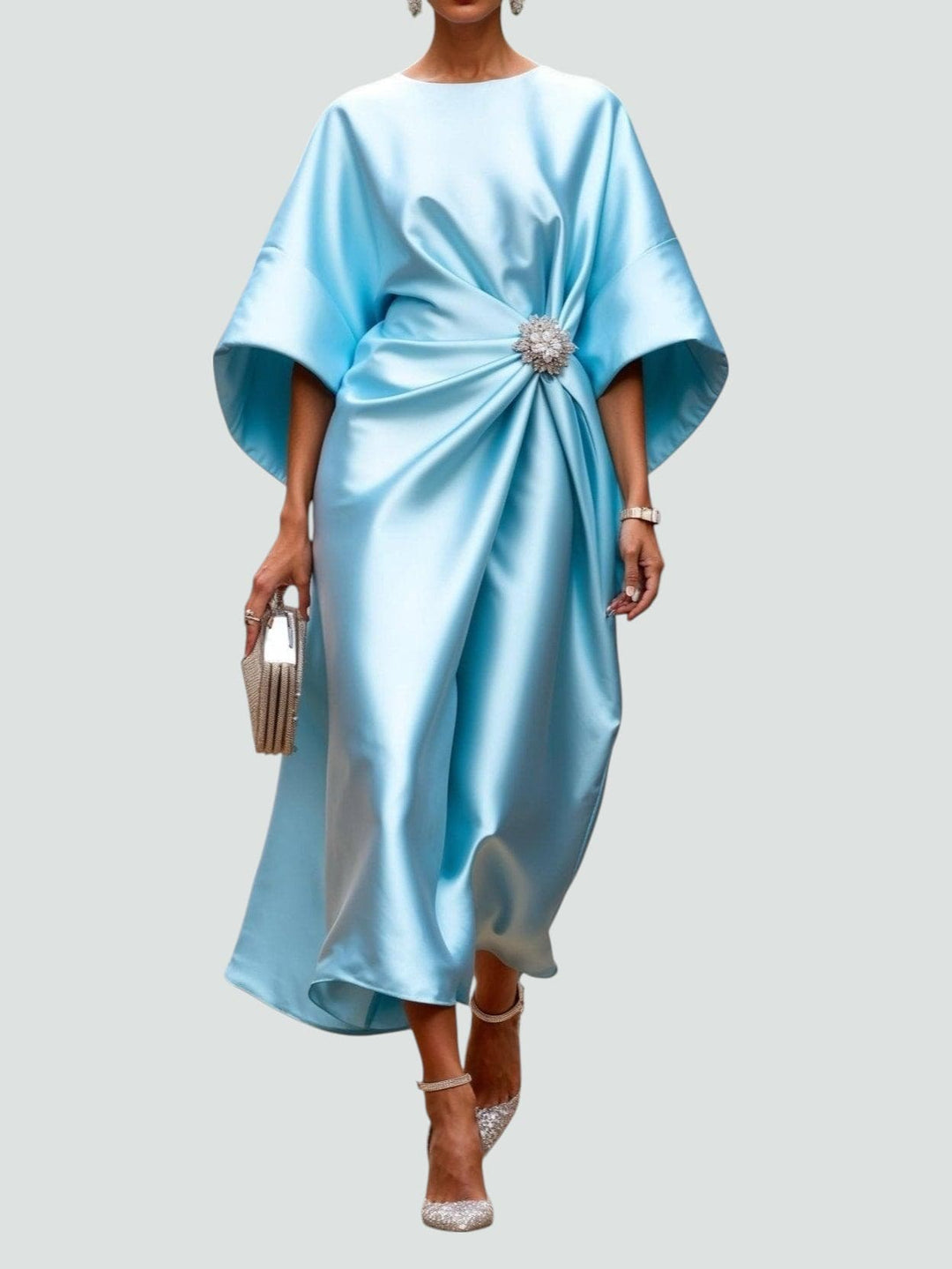 Isadora |  Vestido longo de elegância atemporal