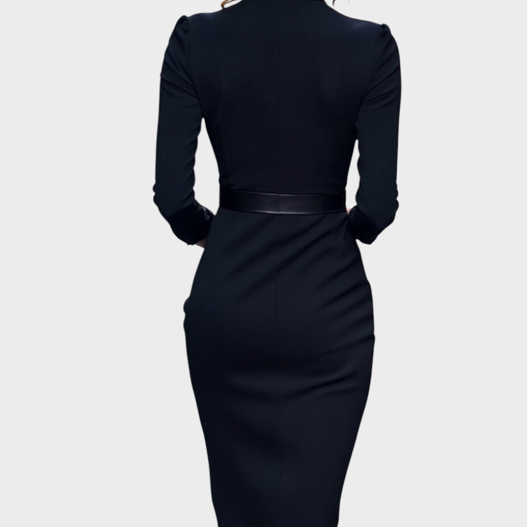 Soraia - Vestido Elegante com Cinto