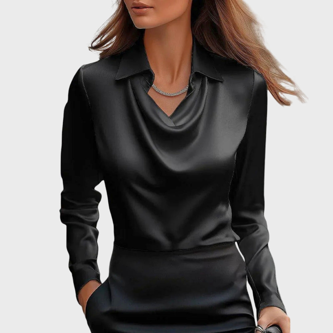 Fátima - Blusa com Brilho Luxuoso