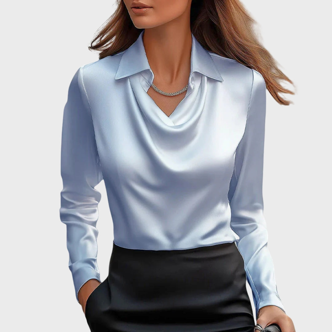 Fátima - Blusa com Brilho Luxuoso