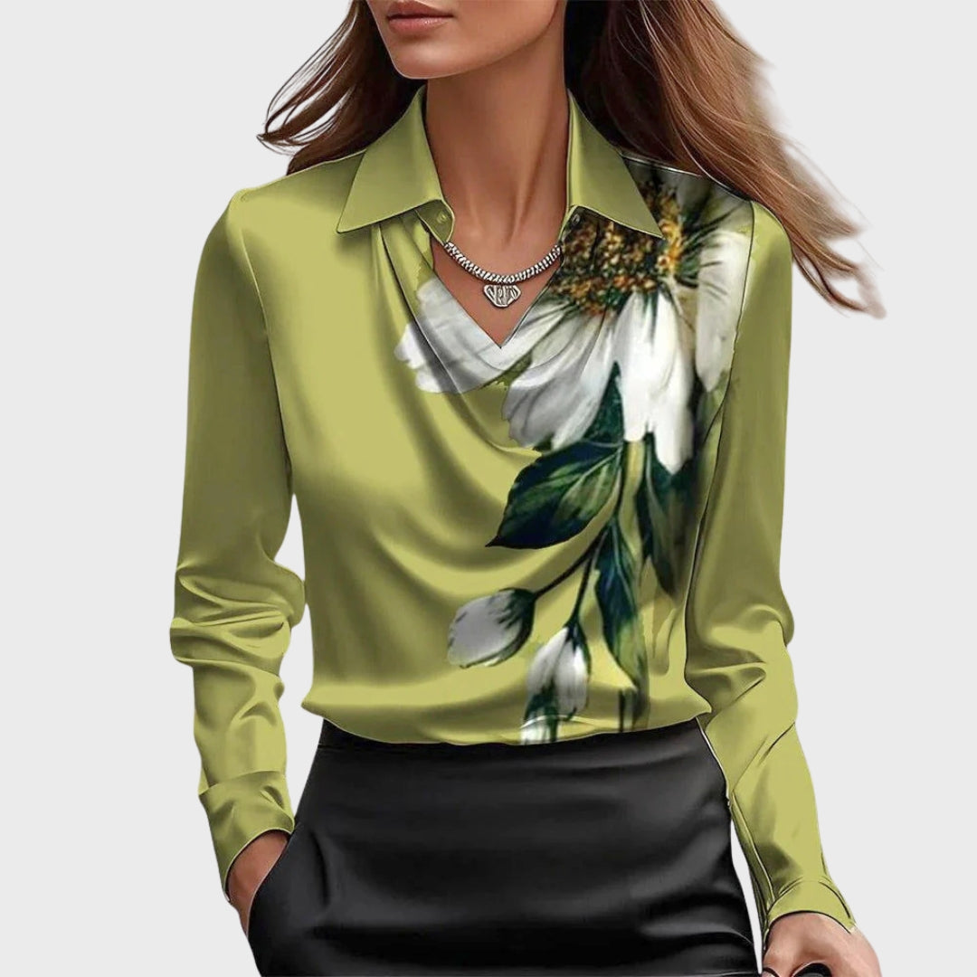 Fátima - Blusa com Brilho Luxuoso