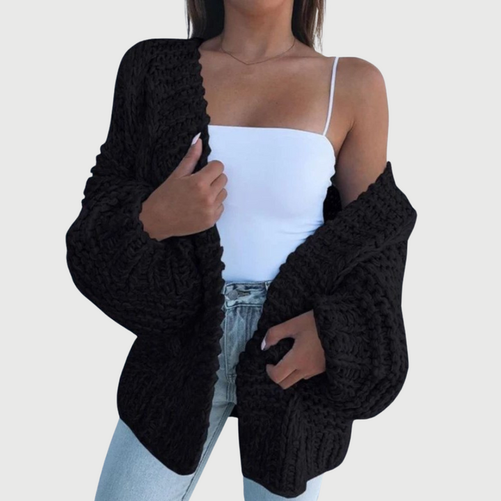 Eleanor - Cardigan Relaxado de Malha
