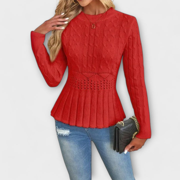 Roya - Sweater de Tricô Elegante