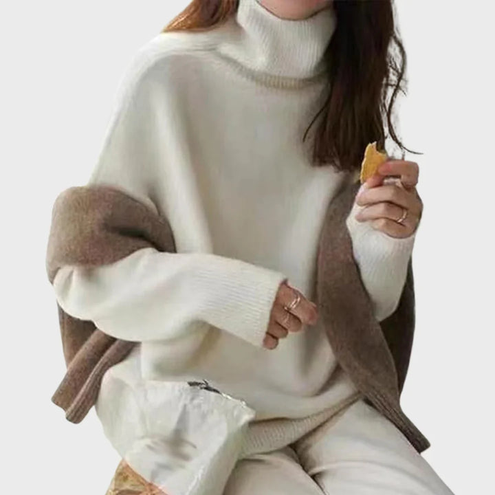 Amélia - Camisola de Gola Alta