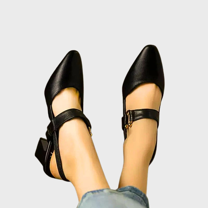 Rosália - Sapatos de Salto Ortopédicos com Suporte