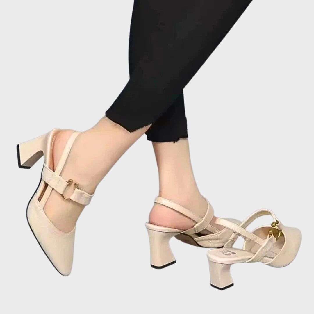 Rosália - Sapatos de Salto Ortopédicos com Suporte
