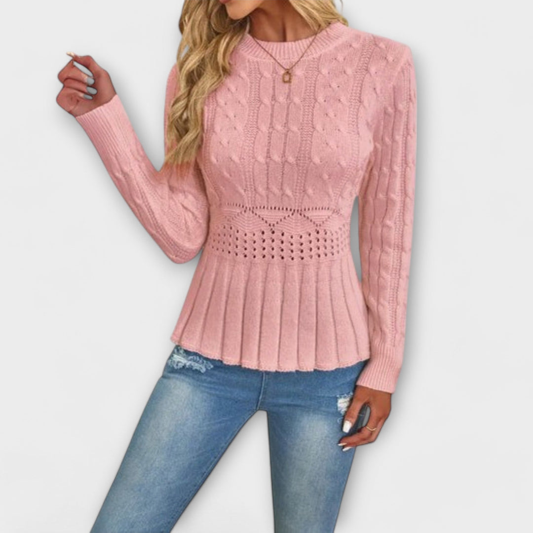 Roya - Sweater de Tricô Elegante