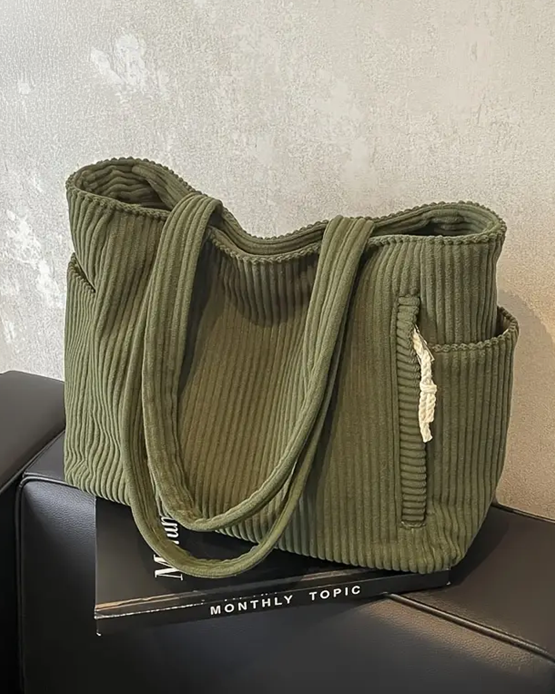 Matilde - Sacola com detalhes de cordão