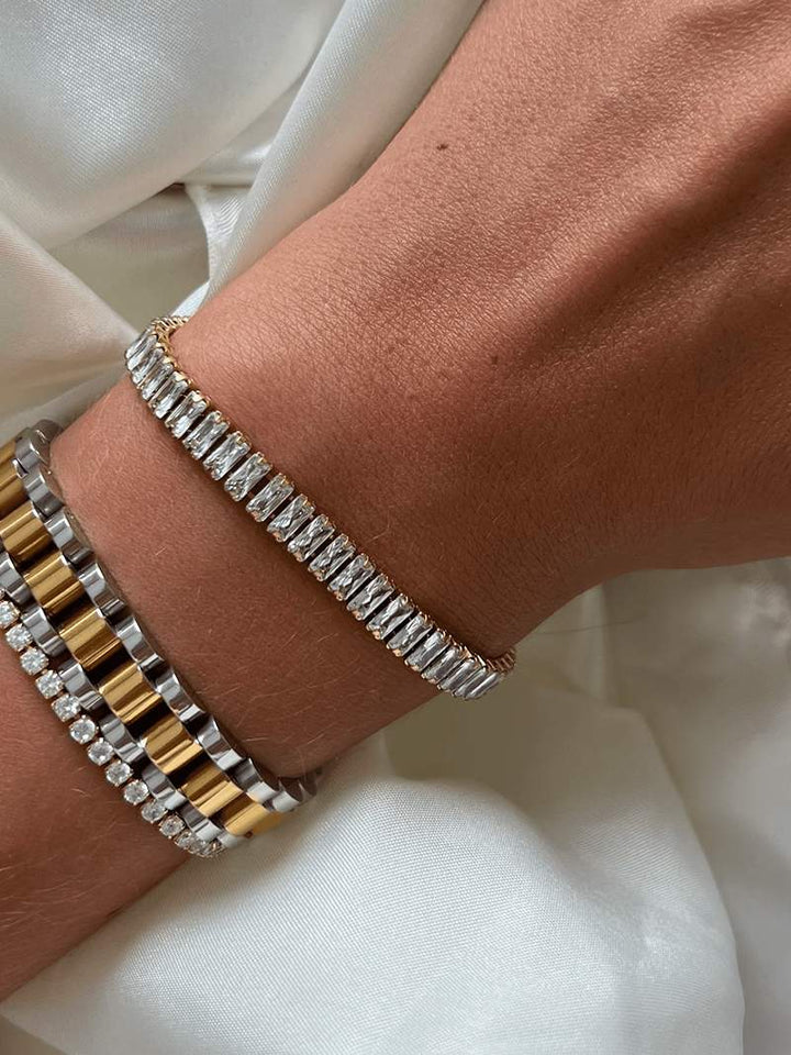 Pulseira de Rivière