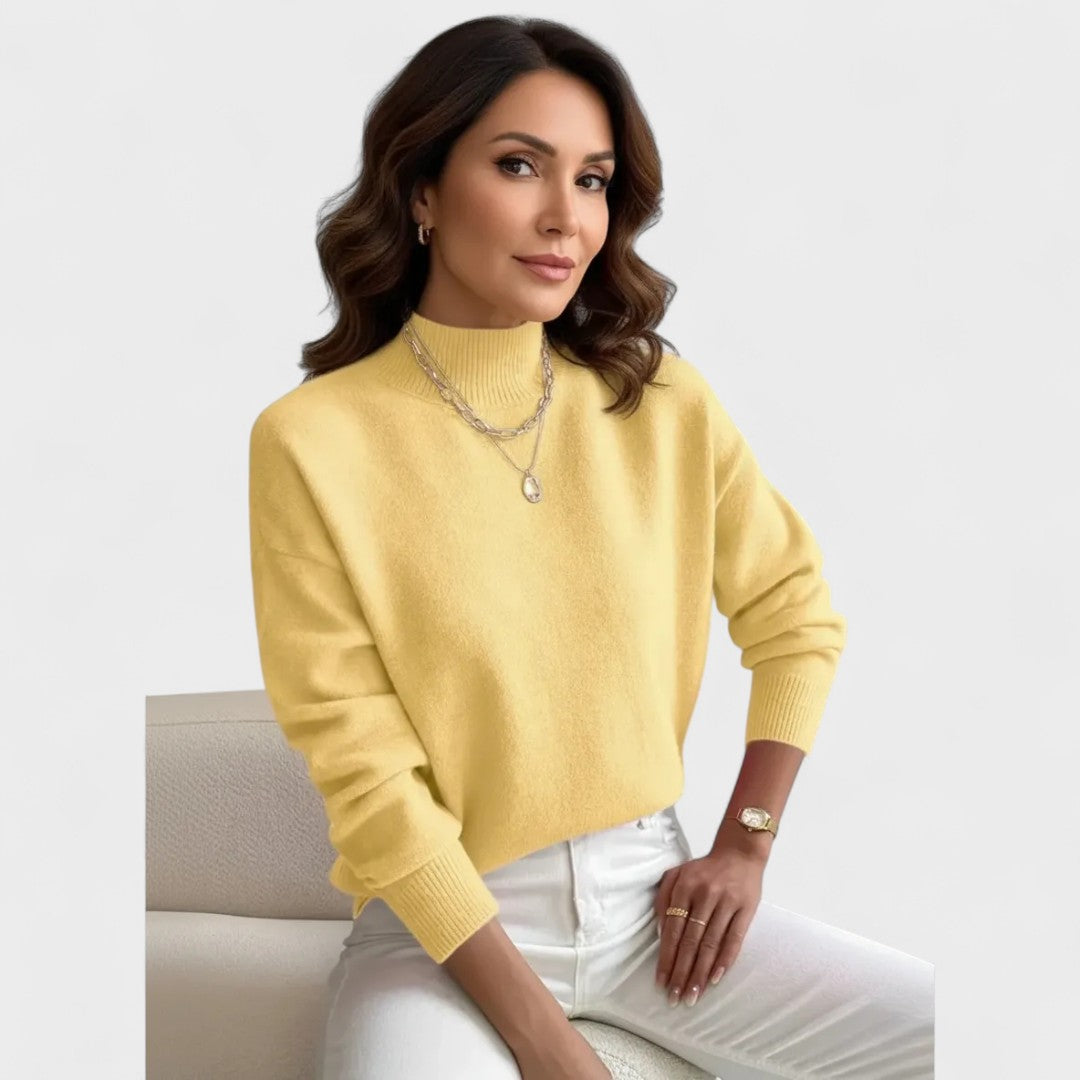 Estela - Camisola de gola alta