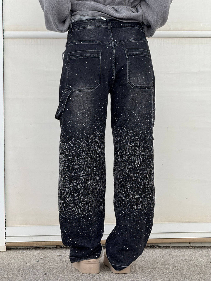 Filipa - Jeans brilhantes, casuais e confortáveis