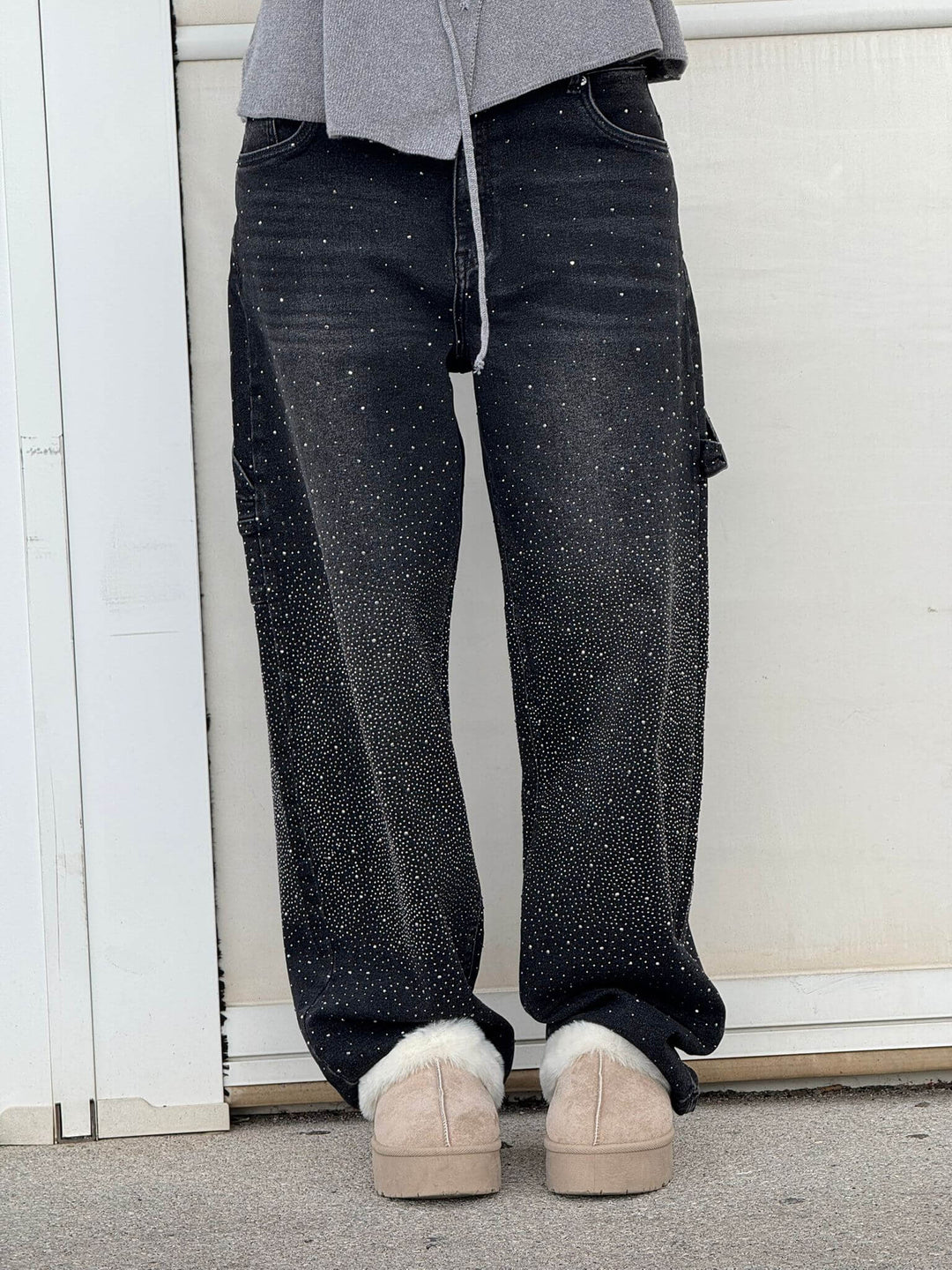 Filipa - Jeans brilhantes, casuais e confortáveis