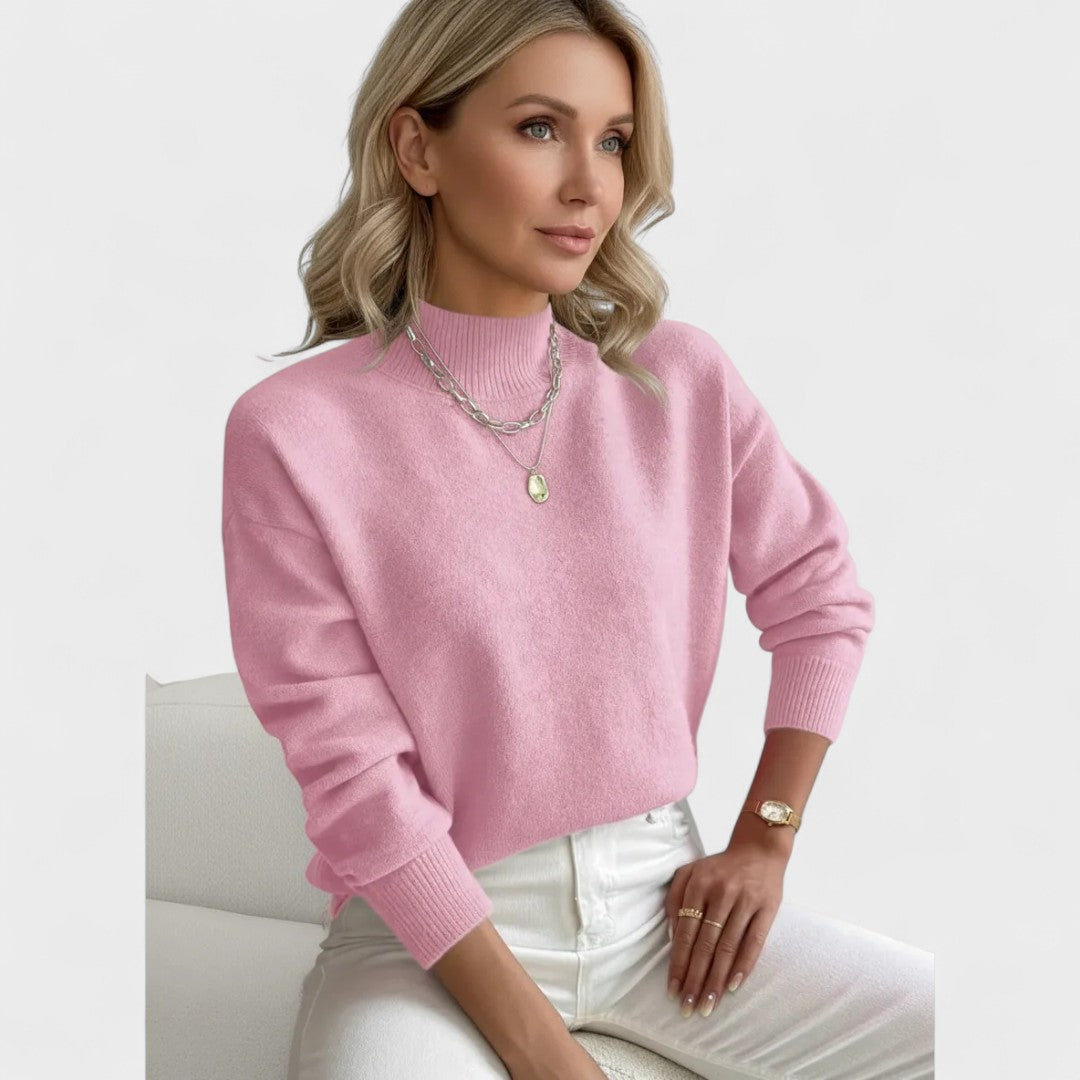 Estela - Camisola de gola alta