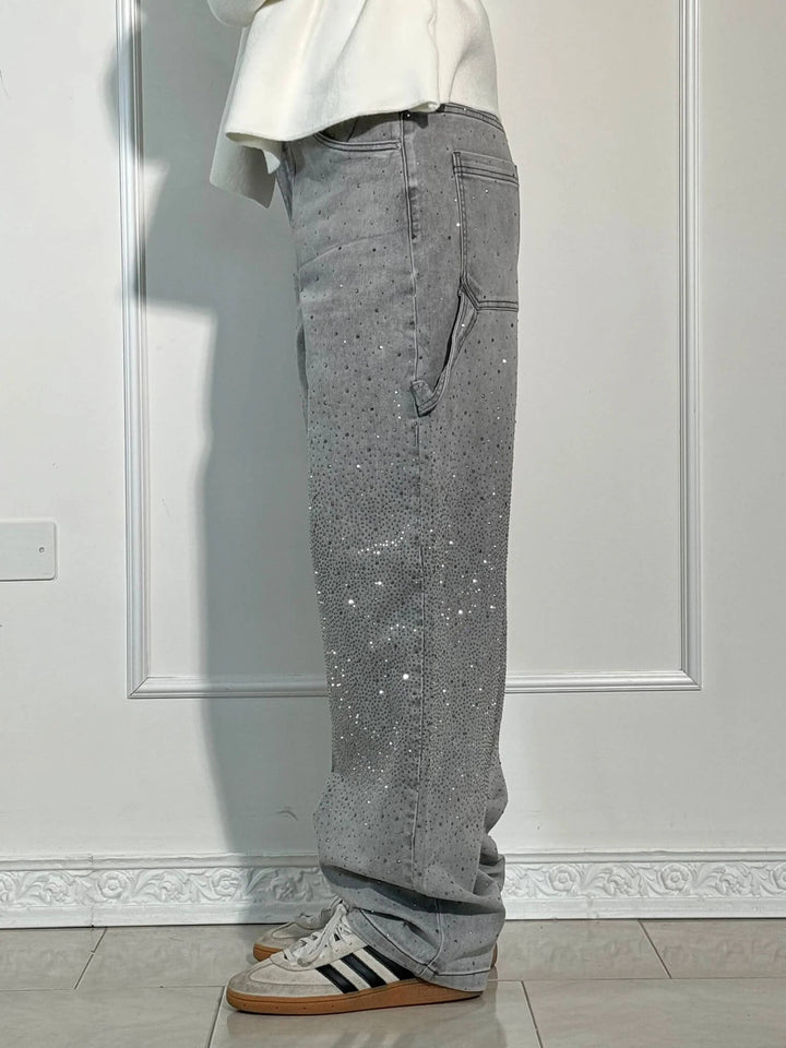Filipa - Jeans brilhantes, casuais e confortáveis