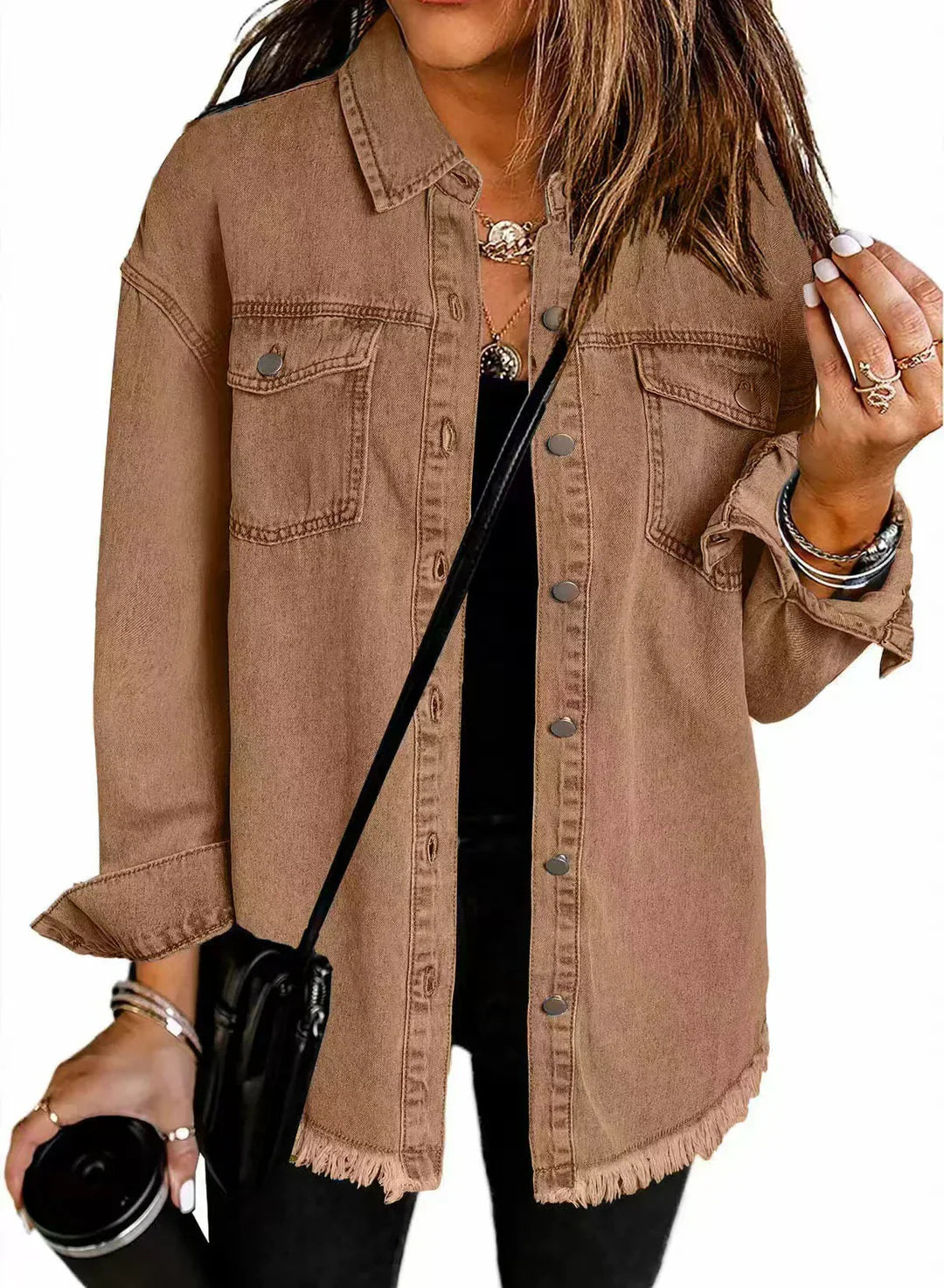 Estefânia - Jaqueta jeans intemporal