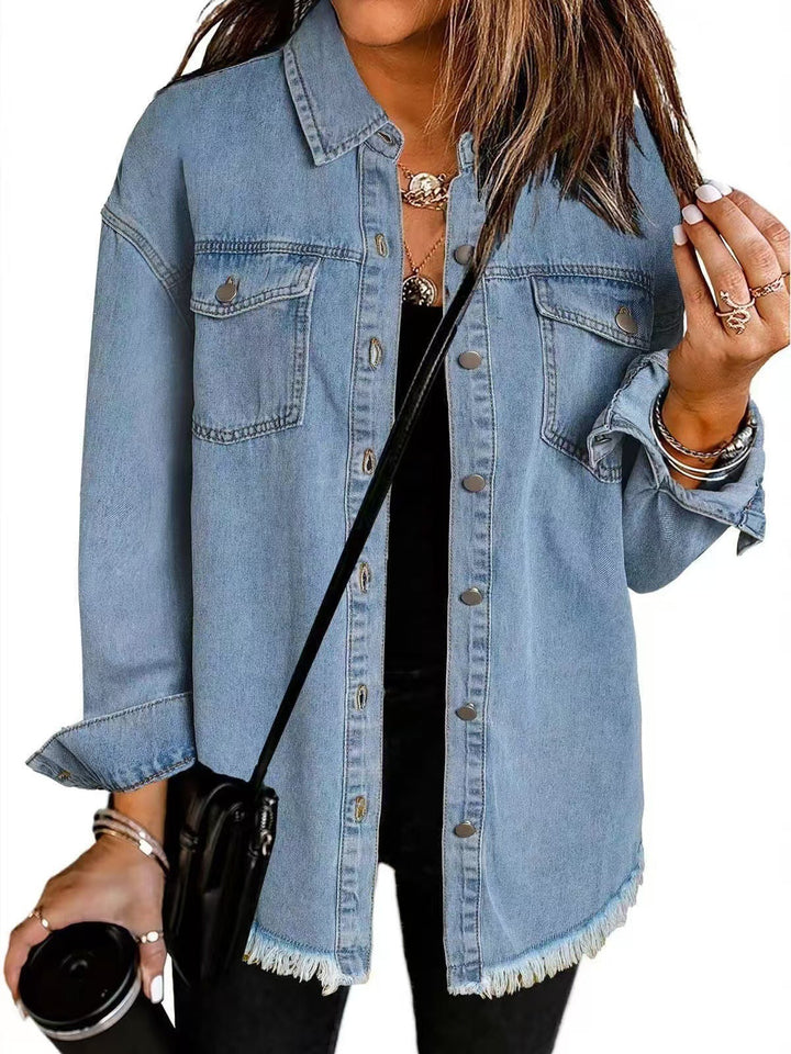 Estefânia - Jaqueta jeans intemporal