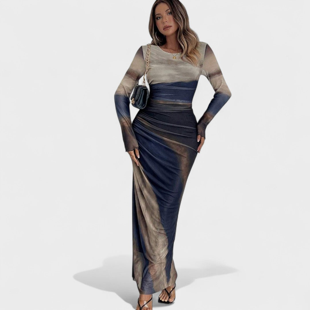 Joana - Vestido Elegante de Manga Comprida