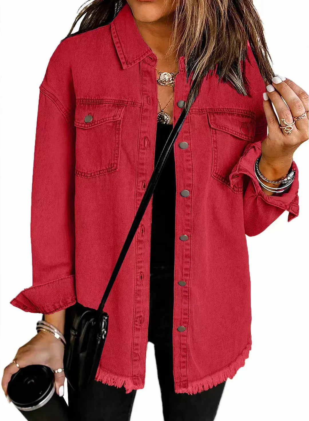 Estefânia - Jaqueta jeans intemporal