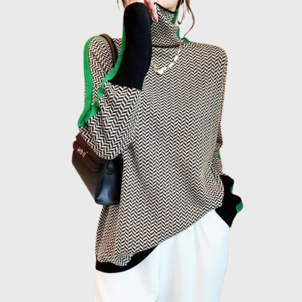 Catarina - Camisola de gola alta