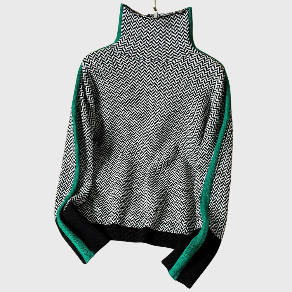 Catarina - Camisola de gola alta
