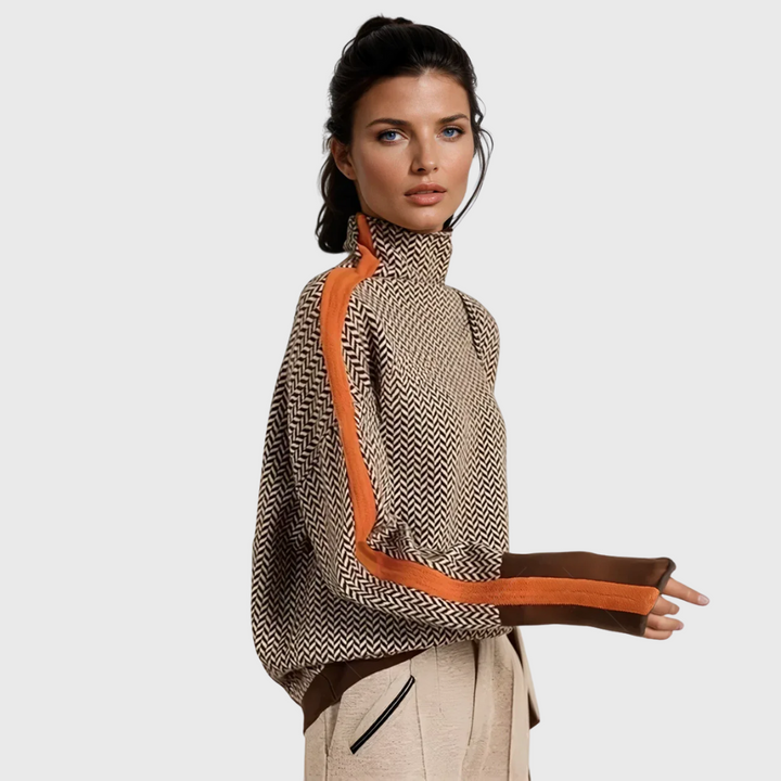 Catarina - Camisola de gola alta