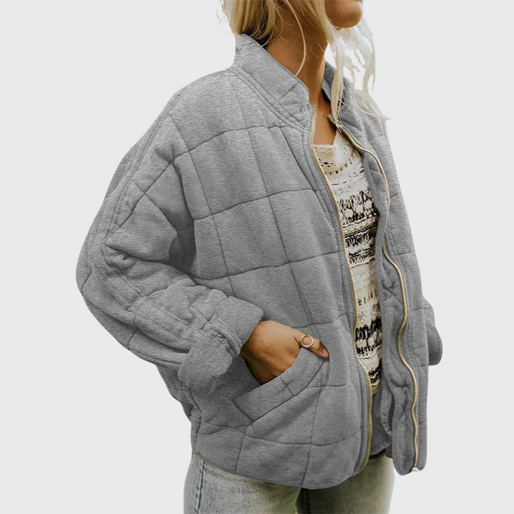 Joana - Casaco acolchoada com visual oversized elegante