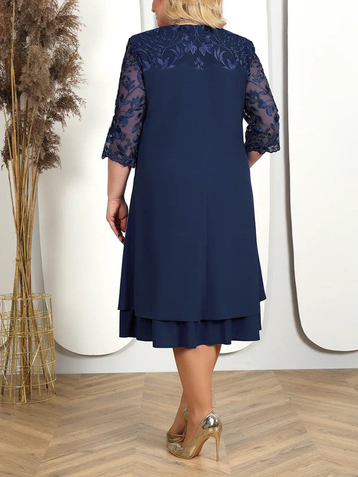 Madalena - Vestido Casual Bordado