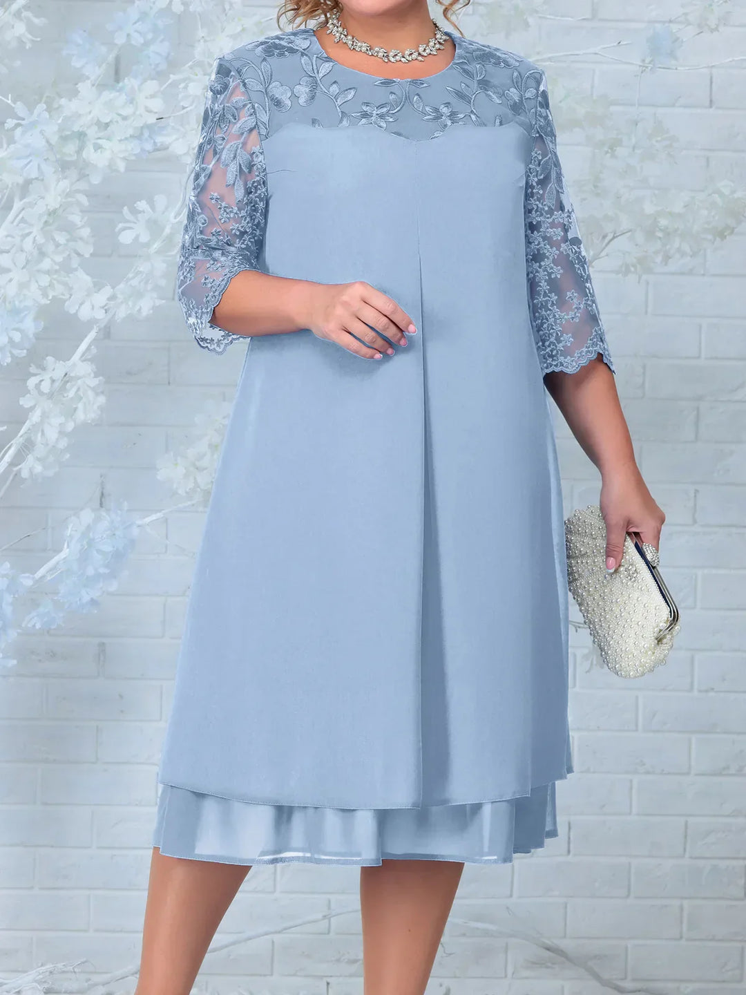 Madalena - Vestido Casual Bordado