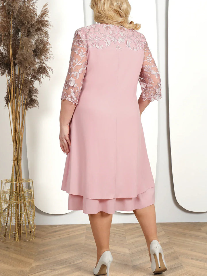 Madalena - Vestido Casual Bordado