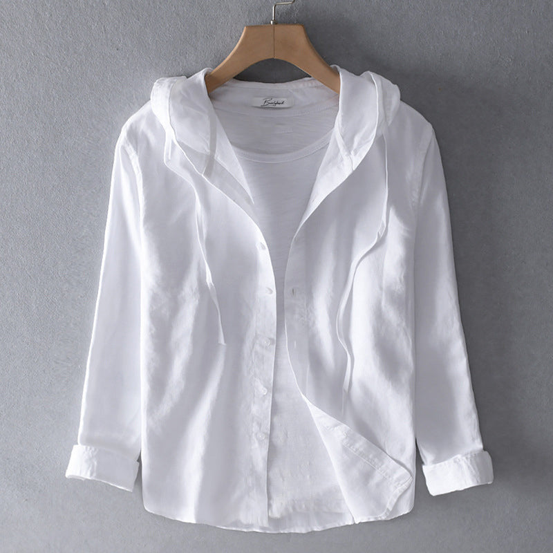 Fátima - Blusa de Algodão com Capuz