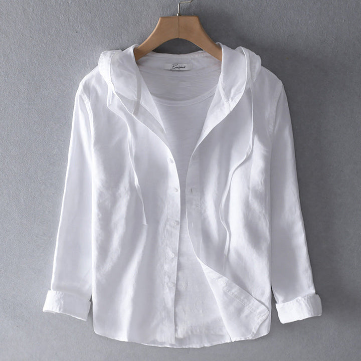 Fátima - Blusa de Algodão com Capuz