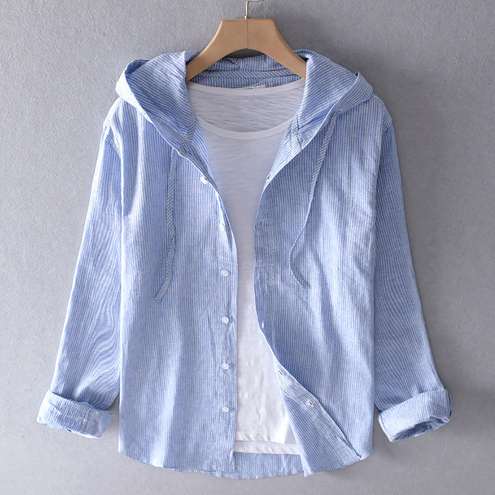 Fátima - Blusa de Algodão com Capuz