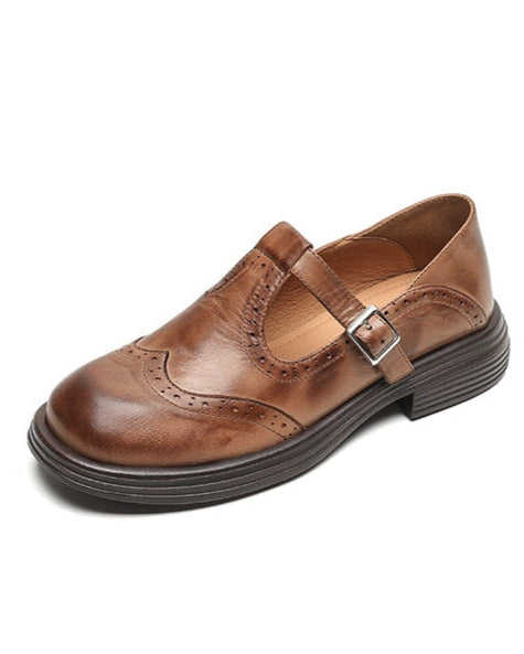Verda - Sapato elegante em couro
