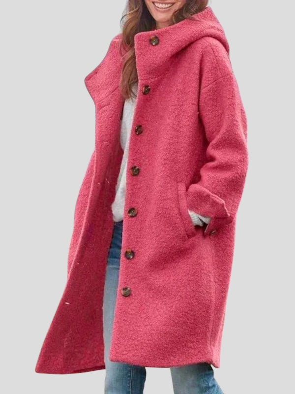 Amélia - Casaco de inverno comprido e elegante