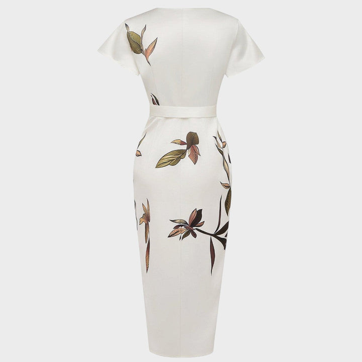 Rita - Vestido Elegante com Decote em V