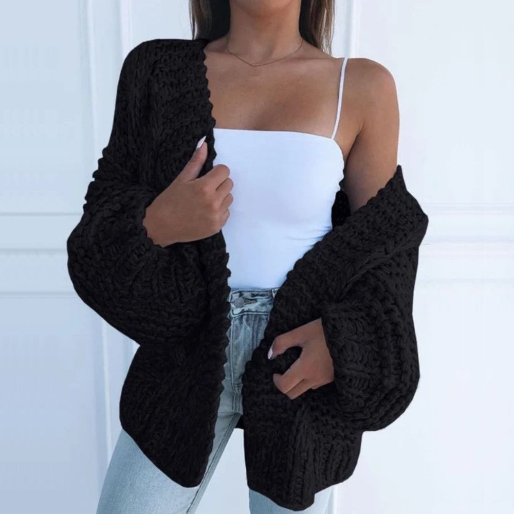 Eleanor - Cardigan Relaxado de Malha