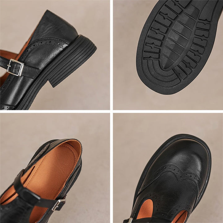 Verda - Sapato elegante em couro