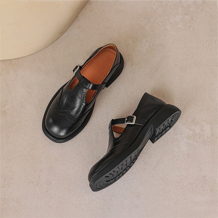 Verda - Sapato elegante em couro