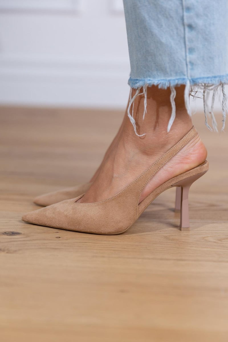 Alma - Sapatos elegantes com tira traseira