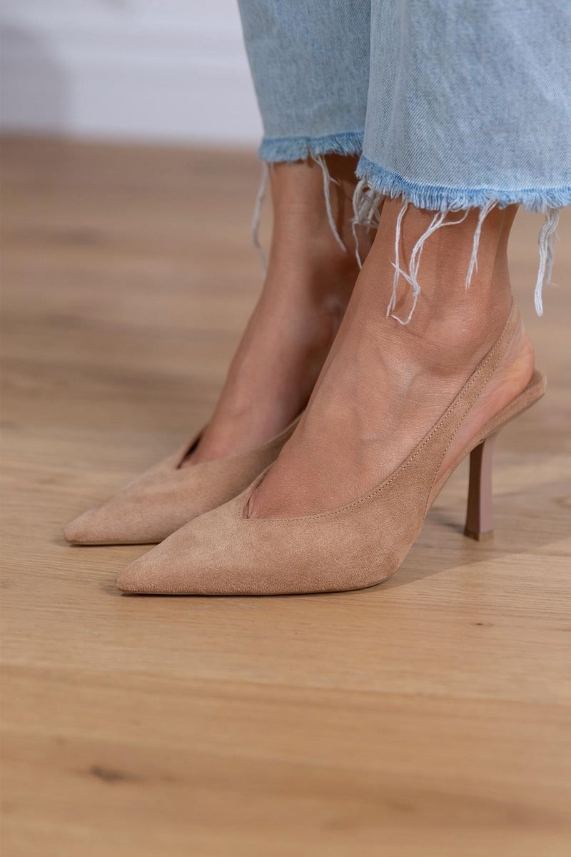 Alma - Sapatos elegantes com tira traseira
